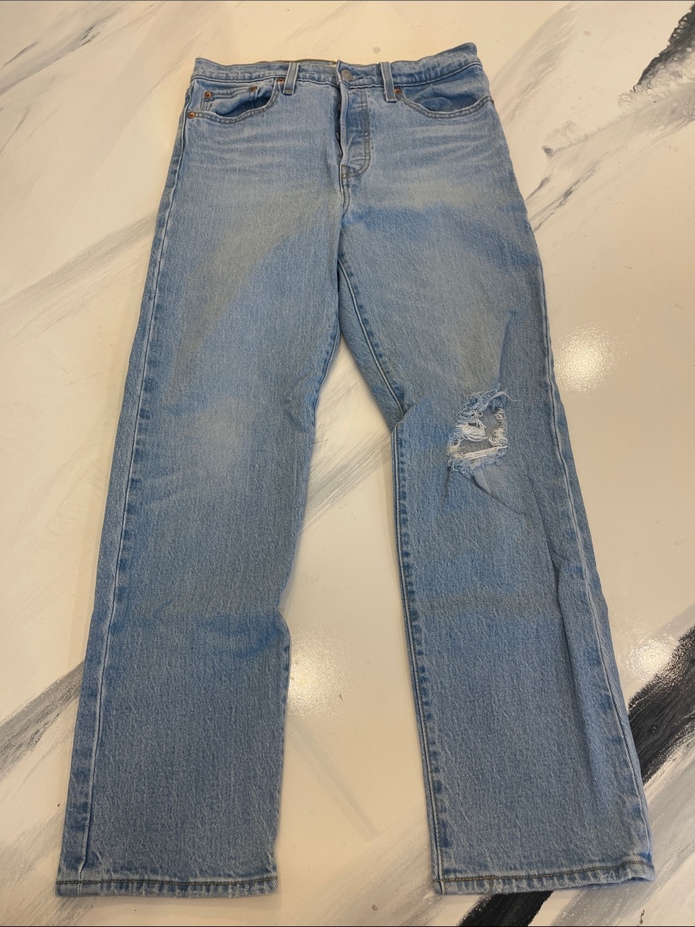 Levi's Light Blue Women's Straight-Leg Jeans